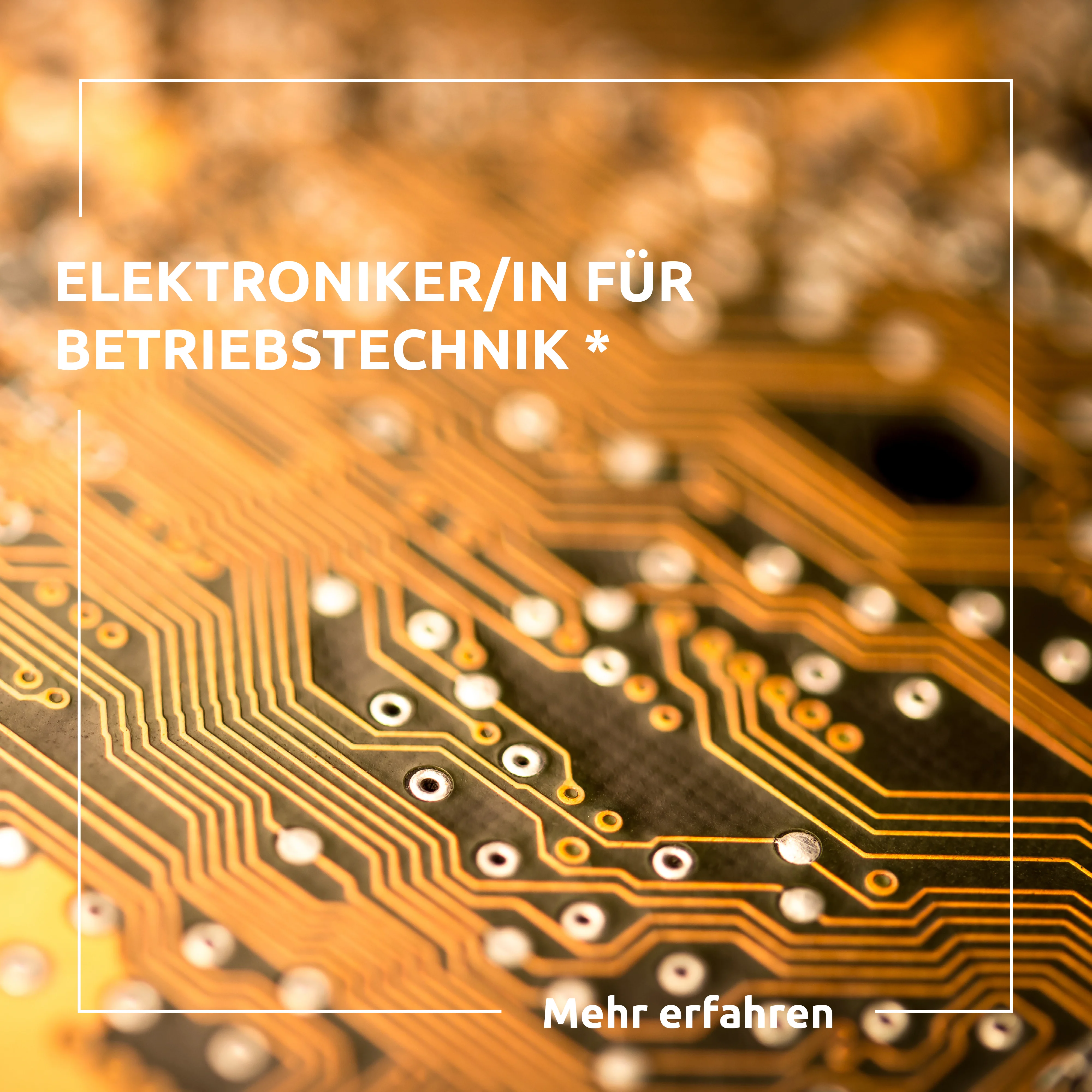 Elektroniker/in/* Betriebstechnik